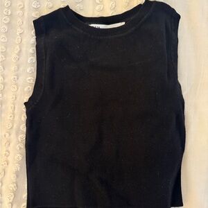 Black Zara Top
